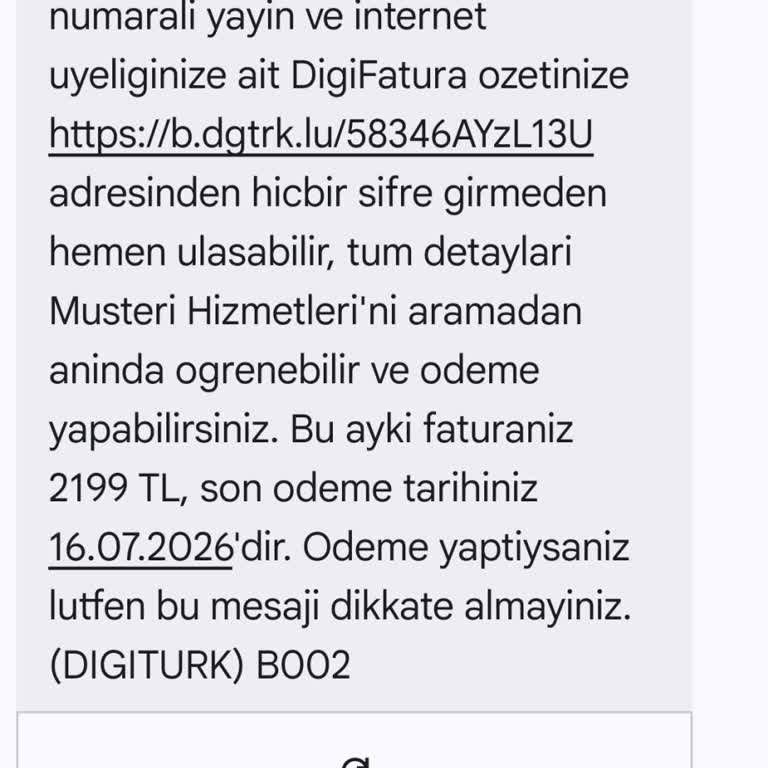 Bilgilendirme Olmadan Çıkan 2199 TL Fatura Ve Haksız Taahhüt Sonlandırması