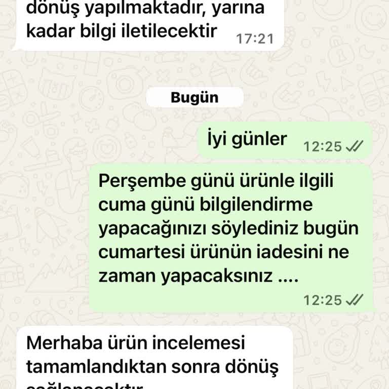 Defolu Elbise Ve Uzayan İade Sürecinde Ücret İadesi Yapılmadı