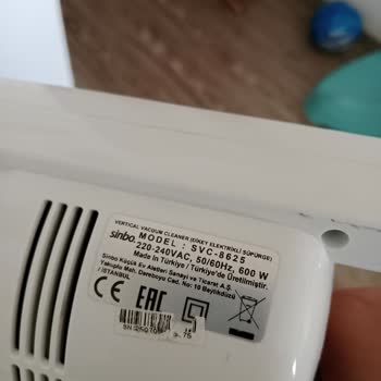 Sinbo Dikey Süpürge Parçaları 5 Ayda Kırıldı, Ücretsiz Değişim Talebi