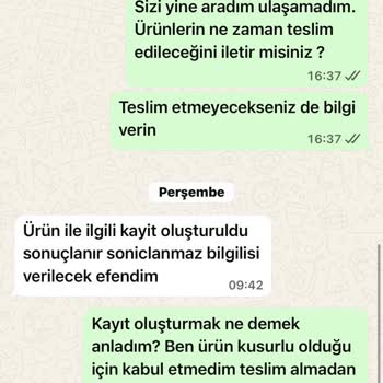 Kapanmayan Baza Ve Cevapsız Müşteri Hizmetleri
