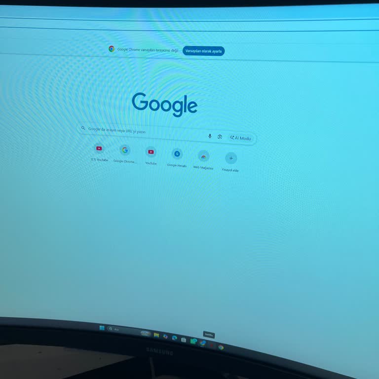 Samsung Odyssey G3 Monitörümde Mavi Ekran Sorunu Ve Garanti Talebi