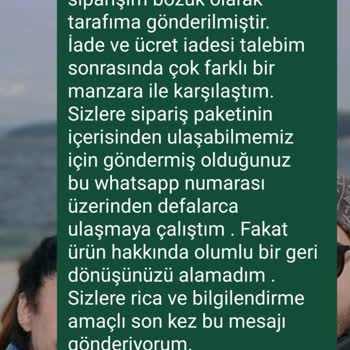 İlk Gün Arızalı Vantilatör İadesi Trendyol Tarafından Reddedildi