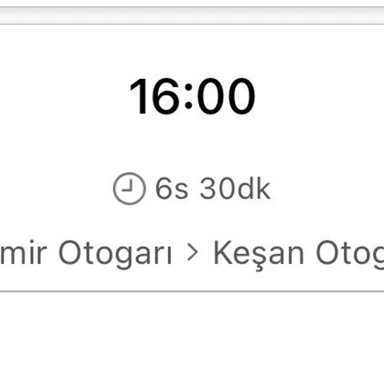 Obilet’te Yanıltıcı Seyahat Süresi Bilgisi Nedeniyle Bilet İadesi Talebi