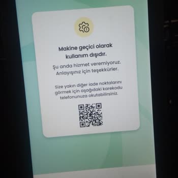 Alanyada Depozito İade Makineleri Sürekli Arızalı Ve Kullanılamaz