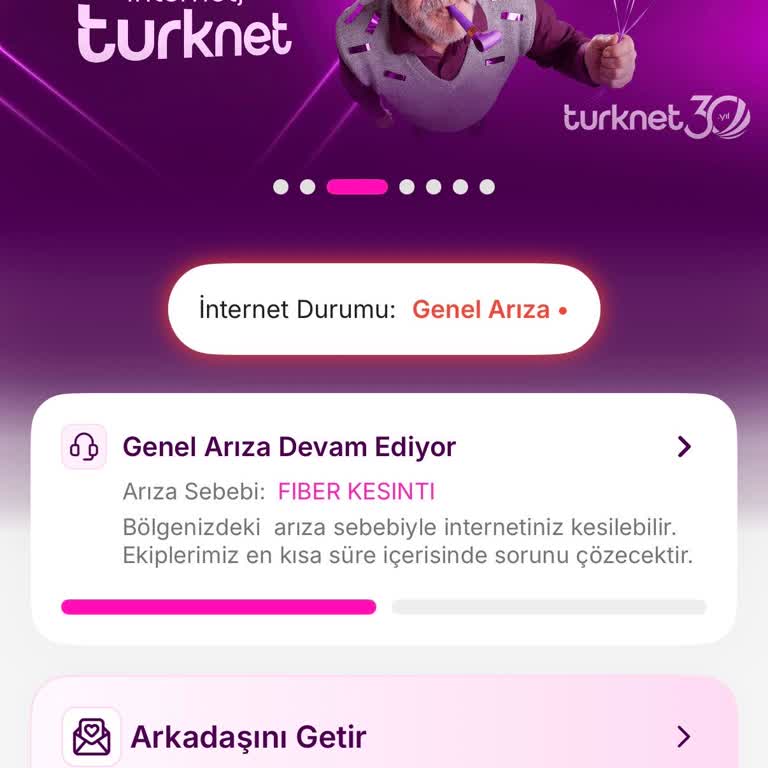 İnternet Kesintisi Ve TurkNet’tan Yanıt Gelmedi