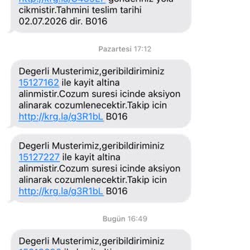 Aras Kargo’da Yatak Teslimatı Uzun Gecikti Ve İzlenemiyor