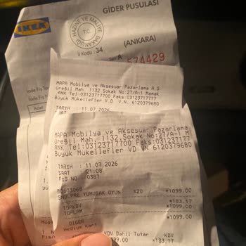 Hasarlı Oyuncak Değişiminde Çekin 0 TL Görünmesi Ve Personel İlgisizliği