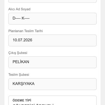 Teslim Edilmemiş Kargo Ve Yanıltıcı Uğrama Notları