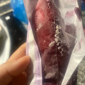 Algida Twister Dondurmasının Bozuk Görünümü Ve Kötü Tadı