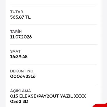 Sipariş Teslim Edilmedi, İade Talebi