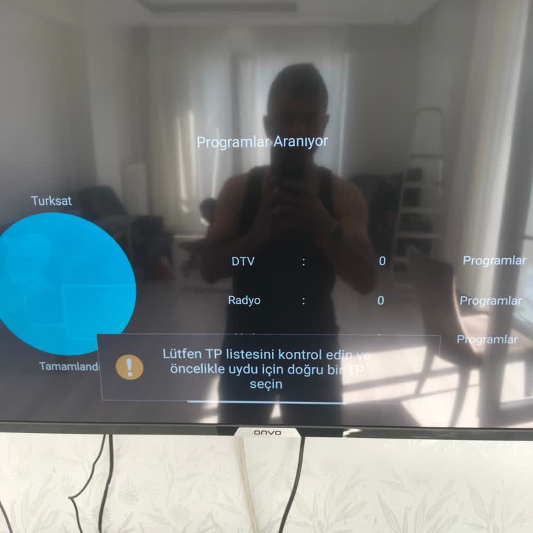 Onvo TV'de TP Listesi Hatası Kanal Aramayı Durduruyor