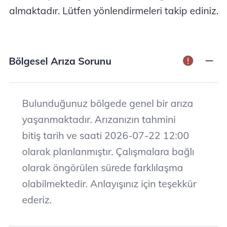 Altyapı Arızası Nedeniyle Uzun Süreli İnternet Kesintisi Ve Ücret İadesi Talebi
