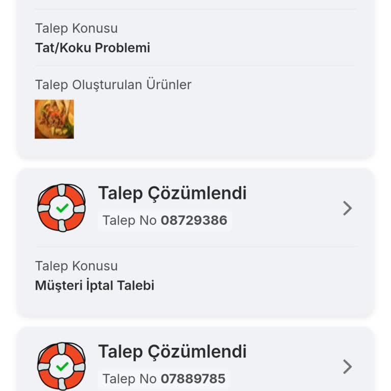 Migros Uygulamasında Tekrarlayan Yanlış Ve Bozuk Ürün Teslimatı Ve İade Sorunu