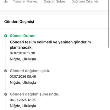 Aras Kargo'nun Kargomu Haftalarca Bekletmesi Ve Müşteri Hizmetlerine Yanıt Vermemesi