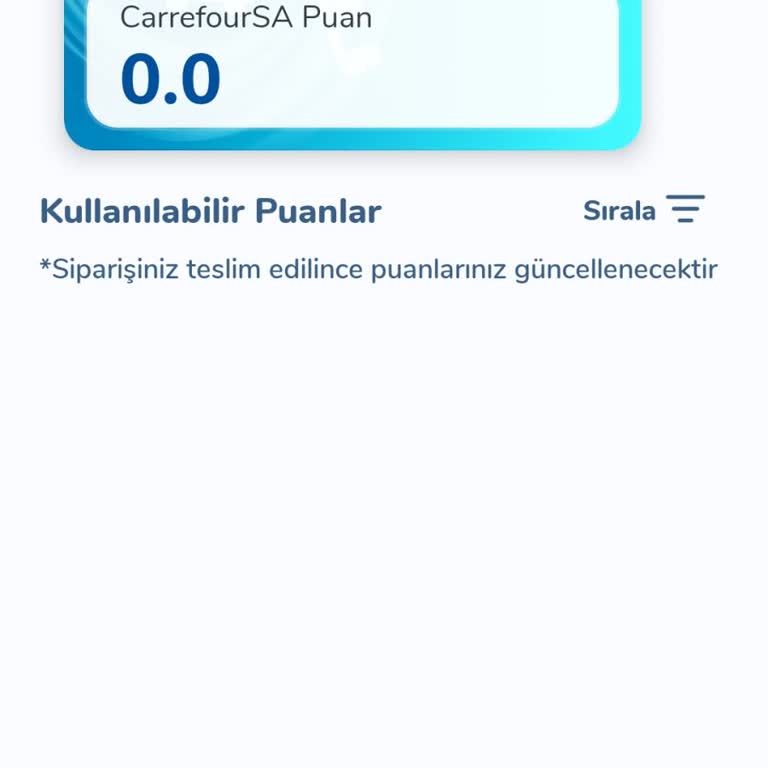 Telefon Numarası Güncellemesi Sonrası Hediye Kartı Puanlarım Silindi