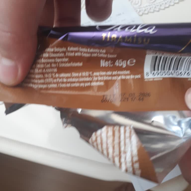 Ülker Olala Tiramisu Ürününde Karton Eksikliği Kalite Kontrol Talebi