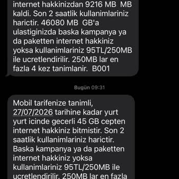 Faturamda Haksız 380 TL Ücret Ve Yetkisiz Veri Tüketimi