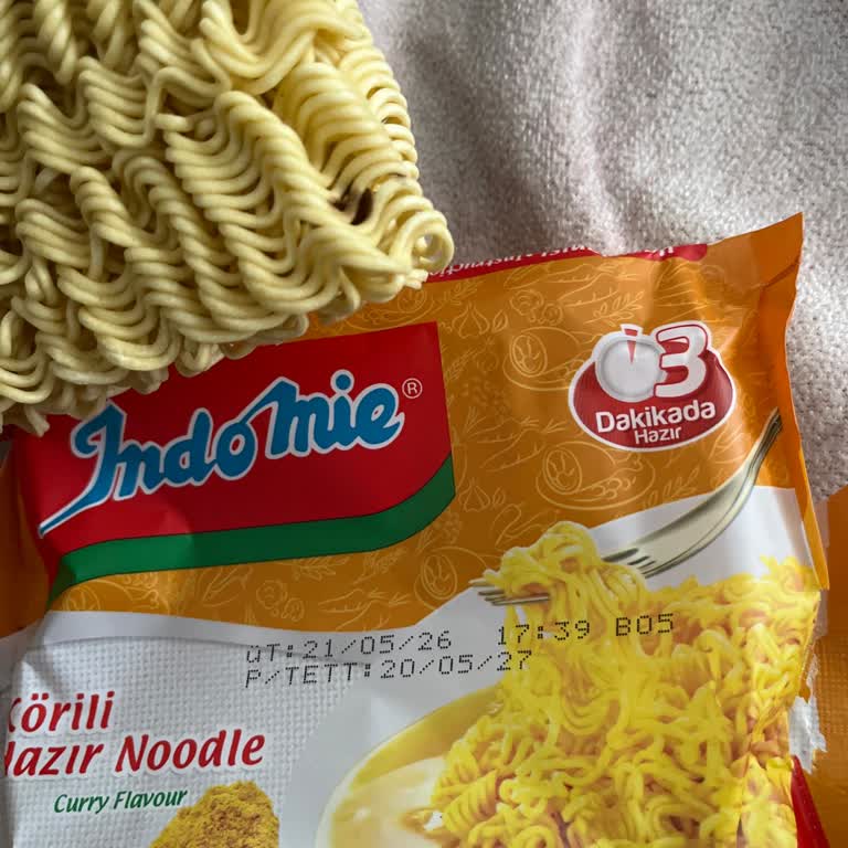 İndomie Noodle Paketi İçinde Yabancı Cisim Ve Hijyen Sorunu