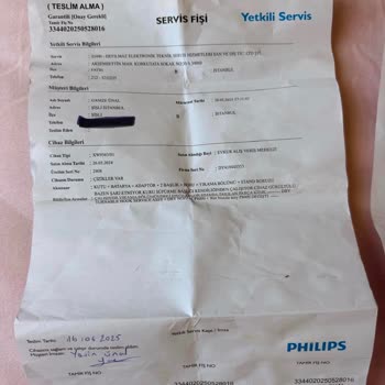 Philips Süpürge Sürekli Arıza Veriyor, Üç Servis Ziyareti Sonrası Değişim Reddedildi