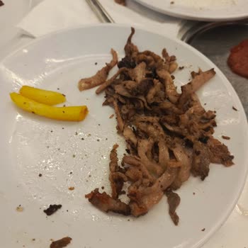 Bursa Mudanya Şubesinde Döner Tabağının Yarısı Yağ Olarak Sunulması Ve Ücret İadesi Talebi