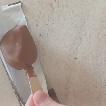 Golf Dondurma Neredeyse Yarım Bir Dondurma Çıkması