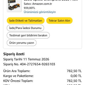 Hasarlı Kutu Ve Yetersiz Müşteri Desteği Nedeniyle Tam İade Talebi