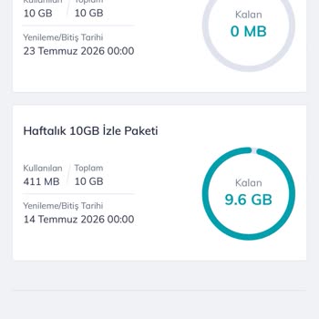 Yanıltıcı 'Haftalık 10 GB İzle' Paketi İle 787 TL Fatura Şikayeti