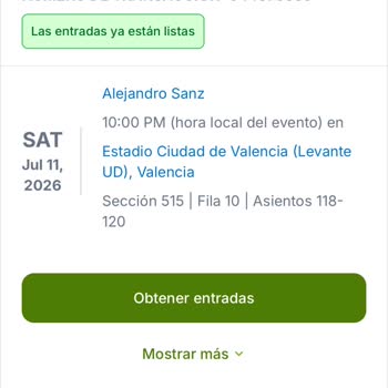 Viagogo Vendió Entradas Duplicadas y Rechazó Acceso al Concierto, Pido Reembolso