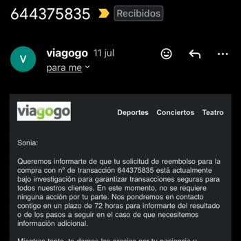 Viagogo Vendió Entradas Duplicadas y Rechazó Acceso al Concierto, Pido Reembolso