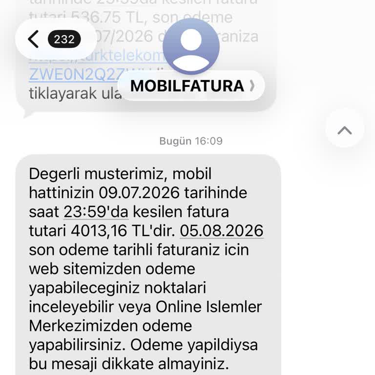 Taşıma Sonrası Haksız 4.013 TL Fatura İptali Talebi