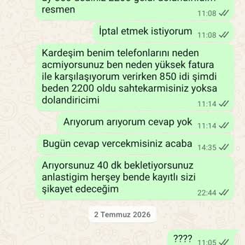 Rüzgarnet’tan Beklenmeyen 2688 TL Fatura Ve Gizli 5250 TL Port Ücreti İtirazı