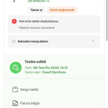 Hepsiburada'dan Sipariş Edilen Karcher Modeli Yanlış Gönderildi, Satıcı Değişikliği Reddetti