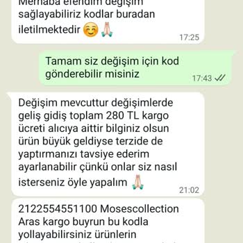 İade Hakkım Engellendi, Zorunlu Değişim Ve 280 TL Kargo Ücreti