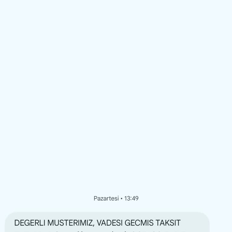 Ev Shop'tan Aldığım Yanlış Borç Bildirimi