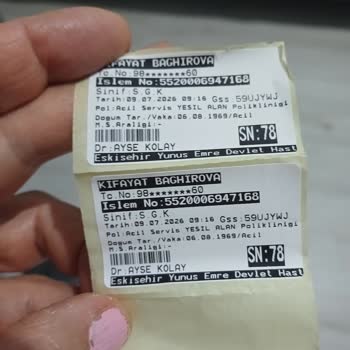 Acil Serviste Uzman Sevki Ve İlacın Kullanım Talimatı Verilmemesi