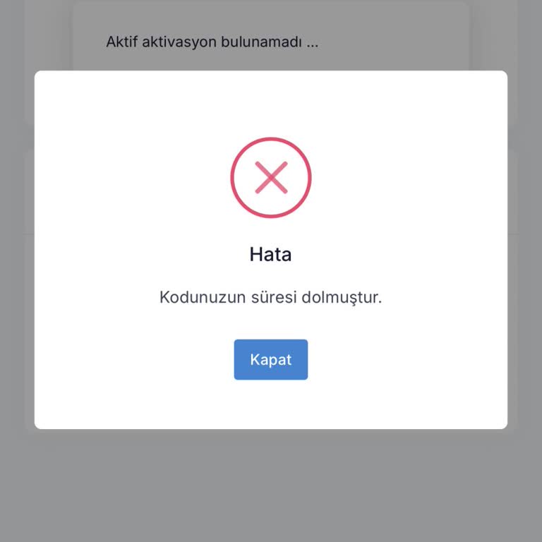 Pegem Akademi Kitabının Aktivasyon Kodu Süresi Dolmuş, Çözüm İçeriğine Erişilemiyor