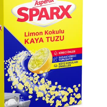 Asperox Spark Limon Kokulu Bulaşık Makinesi Tuzu Ayıplı, Bulaşıklar Kireçli Çıktı