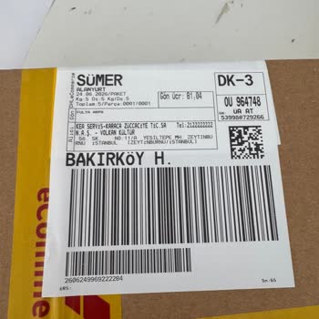 DHL’in Kapıya Bırakılan Çay Makinesindeki Hasar Ve Mağduriyetim