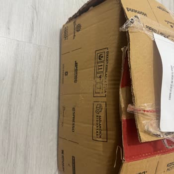 DHL’in Kapıya Bırakılan Çay Makinesindeki Hasar Ve Mağduriyetim
