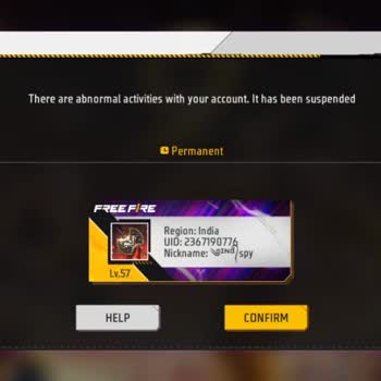 I Request Unban Of My Garena Free Fire Account Suspended By Mistake
