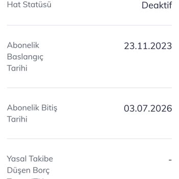Taahhüt Süresinden Önce Numarayı Taşıyan Müşteriye Fahiş 2.345 TL Faturası