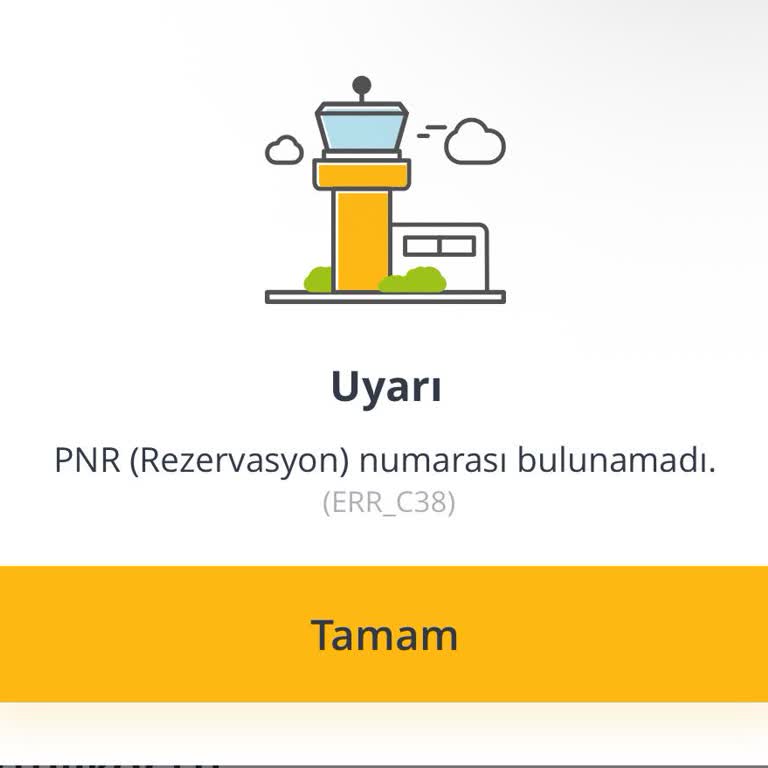 Turna.com PNR’si Pegasus Sisteminde Görülemiyor Ve Check‑In Yapılamıyor