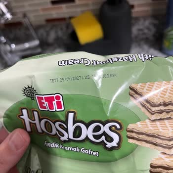 Eti Hoşbeş Gofretinin Renk Ve Bayat Tat Sorunu