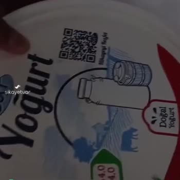 Dost Plastik Çıktı Yoğurttan!