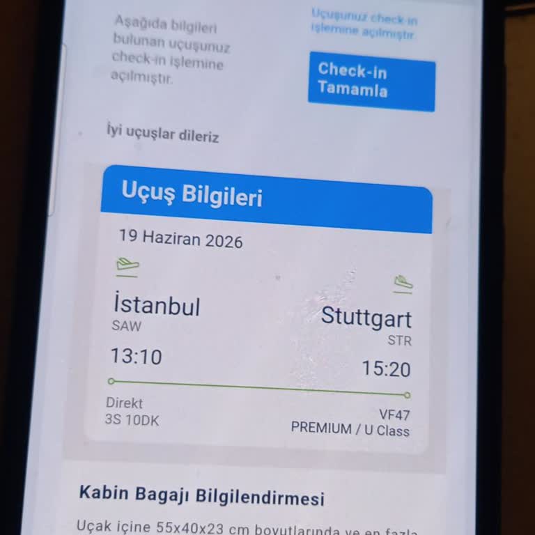 Premium Koltuklarda Engelli Ve Kilolu Yolcular İçin Yetersiz Genişlik Ve Diz Mesafesi