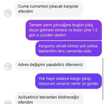 Kargo Gecikmesi Ve Müşteri İletişimsizliği