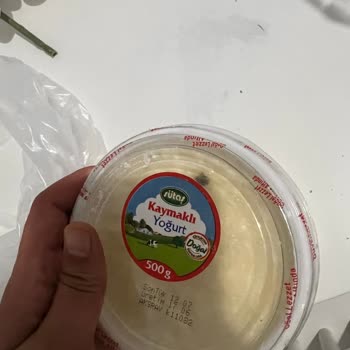 Happy Center Tuzla’da Sütas Kaymaklı Yoğurdun İçinde Küf Tespiti