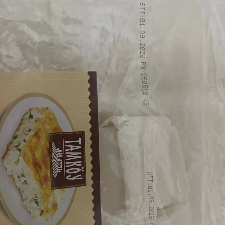 Küflü Ve Kötü Kokulu Tamköy Böreklik Yufka Ürünü İçin Cepte Şok'tan İade Talebi