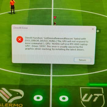 Servis Sonrası DirectX Hatası İle Oyun Çökmesi Çözülmedi