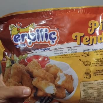 BİM Erpiliç Dondurulmuş Tavuk Ürünün İçinde Keskin Kemik Parçası Çocuğun Boğazına Takıldı